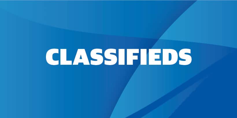 Classifieds - July / August 2020