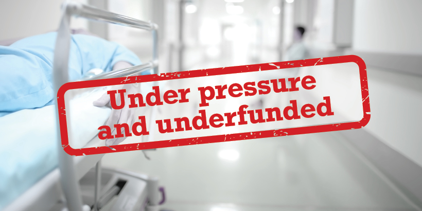Under Pressure and Underfunded Image