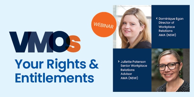 VMOs – Your Rights & Entitlements